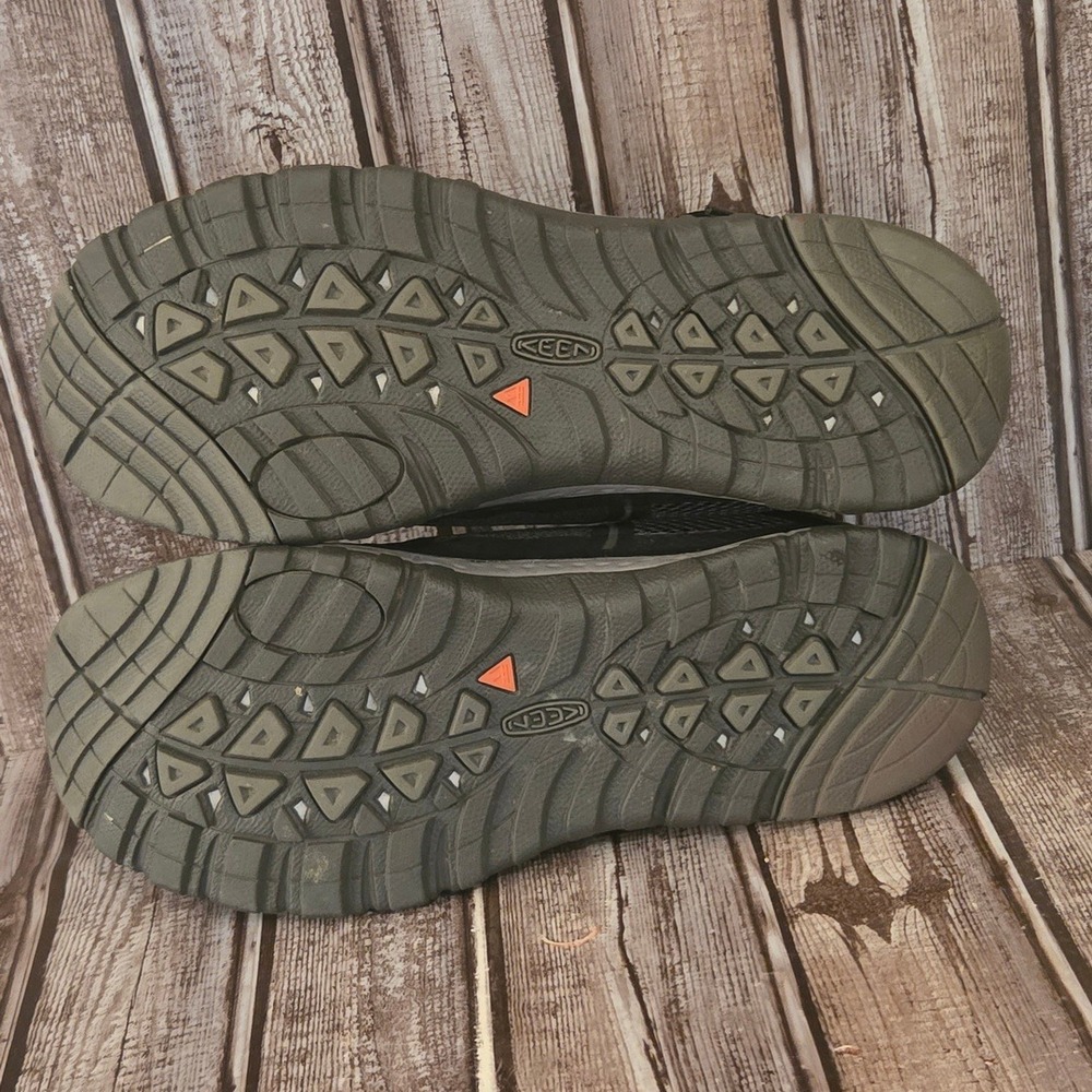 Sz 9 Wide Womens Keen Terradora II Black Mesh Waterproof Hiking Trail Shoes - Picture 8 of 8